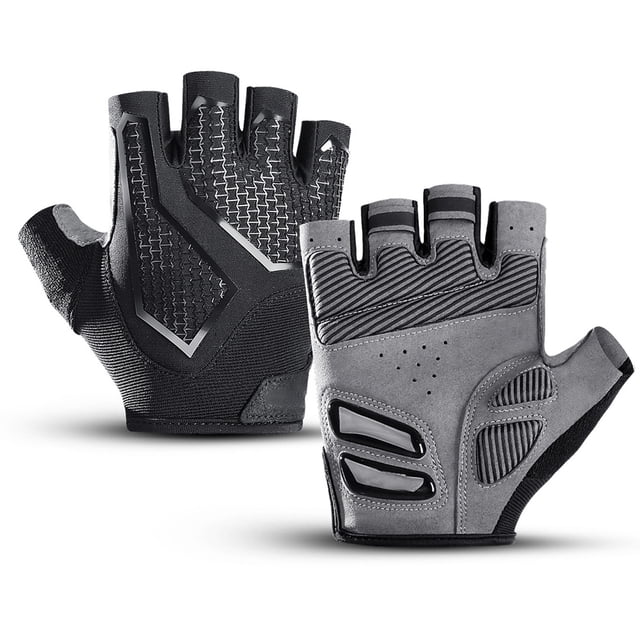 Guantes de ciclismo para hombres y mujeres: guantes de ciclismo de montaña con gel transpirable para carretera
