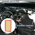 thumbnail image 2 of Filtro de Aire del Motor de Coche Unique Bargains No.16546ED000 para Nissan Versa 1.6L 1.8L 2007-2012 Elemento de Filtro de Aire de Larga Vida 1 Pcs, 2 of 7