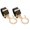 Gold-style 1, variant on 1 Pair Baby Strollers Hook 360 Degree Rotary Organiser Clip Hanger Rack for Diaper Bags Strong Load Bearing