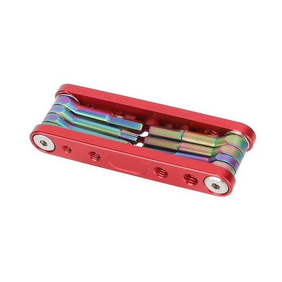 Multi-Tool Folding Hexagon Socket Wrench Plumb Screw Tool Special Work Key Set