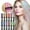 12Colors, variant on HHBEAUTY 12 Colors Festive Fun Hair Chalk Combs, New Chalk Hair Color for Women Men, Temporary Wash out Hair Color, Easy to Wash, Works on All Hair Colors, Festival Party Supply