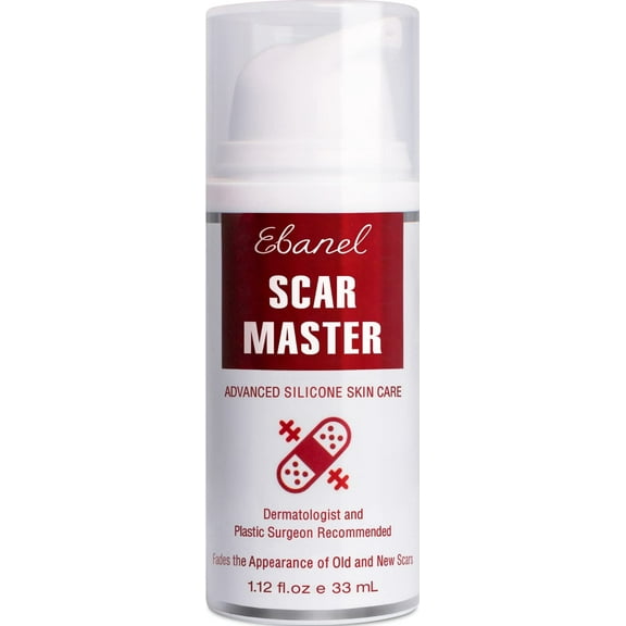 Ebanel Silicone Scar Gel with Allantoin, Emu Oil, Vitamin E and Onion Extract, For Old & New Scars from Surgeries, C-Section, Injuries, Burns & More