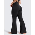 thumbnail image 2 of CRZ YOGA Softretch No Front Seam Flare Leggings 33" High Waist Womens Yoga Pants Buttery Soft Comfy, 2 of 6