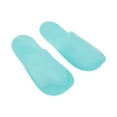 thumbnail image 2 of Unique Bargains 1Pair Disposable Slippers Foldable Anti-slip Hotel Slippers Cyan, 2 of 5
