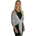thumbnail image 4 of Shawls and Wraps for Evening Dresses, Women's Shawls and Wraps, Dressy Shawls and Wraps for Evening Wear, 4 of 5