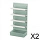 thumbnail image 1 of Estantes de Supermercado en Miniatura para Casa de Muñecas, Escala 2x1:12, Muebles, Accesorios, Decoración, Estante de Exhibición Artesanal para Bebid 2 piezas, 1 of 8