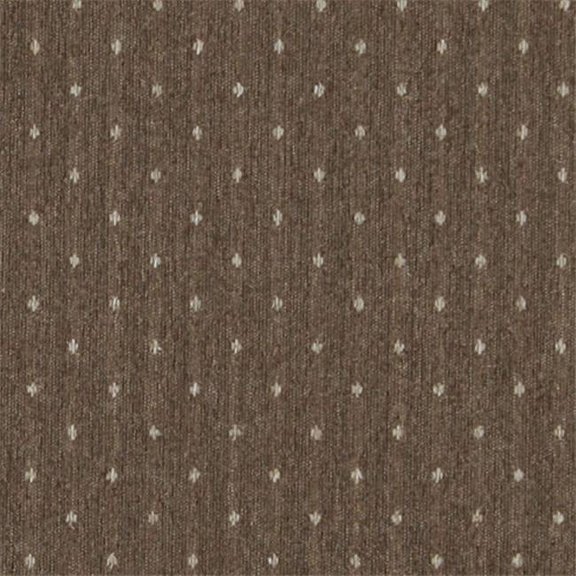 Designer Fabrics C613 54 in. Wide Two Toned Brown- Dotted Country Style Upholstery Fabric