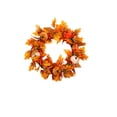 thumbnail image 2 of Fall Wreath for Front Door, Artificial Pumpkin Maple Leaf Wreath, Fall Decorations for Holiday Harvest Thanksgiving Fall Decor, 2 of 7