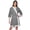 Black2, variant on Kimono Sleeve Bathrobes&nbsp;For Women Printed Kimono Cotton Sleepwear Robe