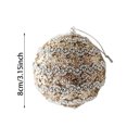 thumbnail image 3 of 3PC Christmas Hanging Ornaments Christmas Ball Ornaments Decorative Hanging Pendants, Champagne Glitter Shatterproof Baubles with Pearl Sequin Finishes for Xmas Tree 3.15Inch, 3 of 5