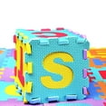 thumbnail image 3 of kusrkot ABC 123 Alphabet Tiles Numbers Jigsaw Puzzle Soft Foam Play Floor Mats Child Kid, 3 of 9
