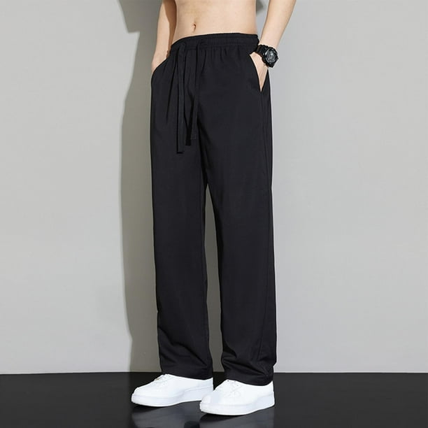 Pantalones largos para hombre, informales, diarios, para exteriores, playa, transpirables