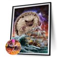 thumbnail image 2 of Kit de pintura de diamantes 5D sirena de animales taladro redondo completo manualidades DIY imagen de mosaico FLhrweasw Nuevo, 2 of 9