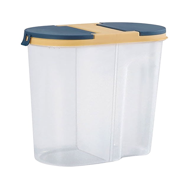 Oleegame 1 Pce Boîtes de Rangement pour Produits à Capacité Fermée Rangement des Aliments Rangement Compartiments Secs Réservoirs de Mise en Conserve de Céréales Cuisines Restaurants et Bars Bleu