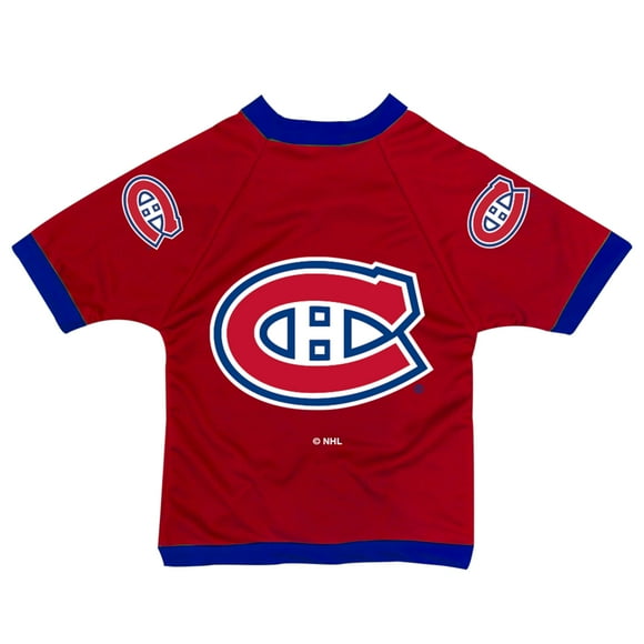 NHL Montreal Canadiens Athletic Mesh Dog Jersey, X-Large, Red