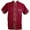 Cranberry, variant on Boy's Short Sleeve Mexican Guayabera Shirts Made in Mexico, Multiple Colors, Size 0-16 (Size 8, Cranberry)