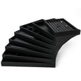 thumbnail image 2 of Black/White PU Leather Jewelry Pallet Necklace Tray for Storage Rings Bracelet Exhibition Jewelry Organizer Showcases White12gridtray, 2 of 6