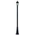 thumbnail image 1 of Z-Lite Newport 1 Light Outdoor Post Light in Black, 1 of 1