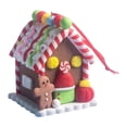thumbnail image 1 of Adorno de casa de jengibre para árbol de Navidad con colgante de cuerda reutilizable 55 cm x 6 cm x 72 cm, 1 of 9