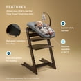 thumbnail image 2 of Set de silla Stokke Tripp Trapp para recién nacidos, antracita, hasta 9 kg, 2 of 6