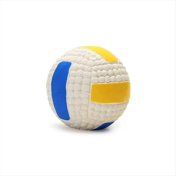 Pelotas de Juguete para Perros, Juguetes para Cachorros con Chirrido, Tenis Interesantes, Fútbol, Juguetes de Limpieza de Dientes para Perros C
