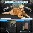 thumbnail image 6 of Bingopaw Versatile Dog Pet Car Seat Cover for Back Seat Extender with Pockets Hard Bottom, Waterproof, Scratch-Proof Pet Hammock for Cars SUV, 6 of 12