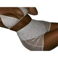 thumbnail image 1 of Women‘s Sequins Rhinestone Bra Fishnet Short Pants Swimsuit Sets, 1 of 2