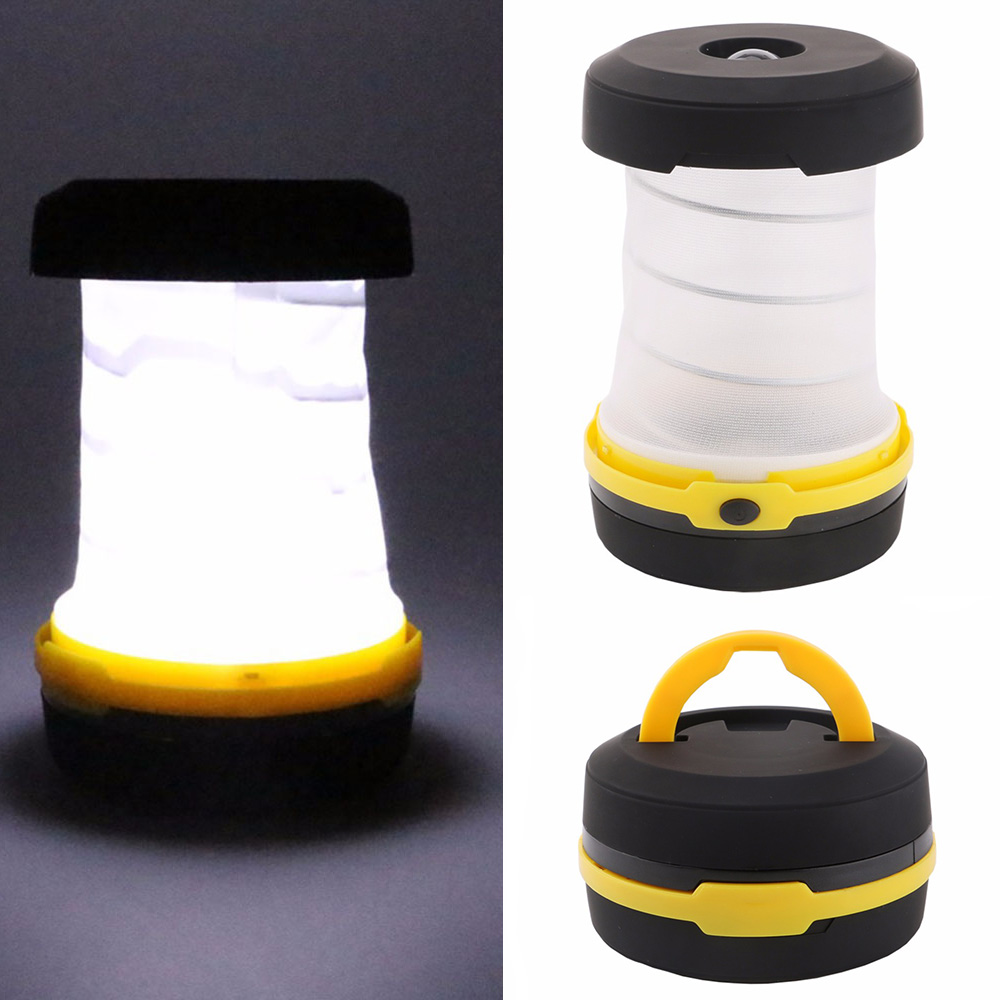 Outdoor USB Rechargeable Waterproof Ultra Bright Handle Camping Tent Lamp Lantern with Lampshade Circle Durable Fishing LED Lighting High Metal Quality And Can Use As A Power Bank - image 2 of 4