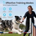 thumbnail image 2 of PetJoy 2 in 1 Dog Training Collar with Remote，4 Modes Dog Shock Collar ，3300Ft Anti Bark Collar for Small Large Dogs,IPX7 Waterproof, 2 of 7