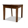 thumbnail image 7 of Baxton Studio Brava Modern and Contemporary Walnut Brown Finished Wood 5-Piece Dining Set, 7 of 7