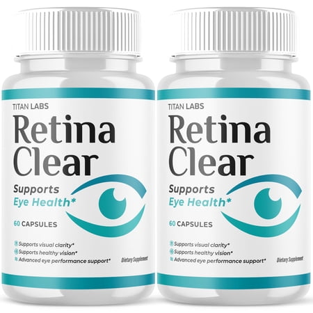 Retina Clear Vision Care Pills Advanced Formula Eye Health Supplement RetinaClear 120 Capsules