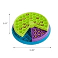 thumbnail image 4 of Outward Hound By Nina Ottosson Lickin' Layers Interactive 3-in-1 Dog Feeder Puzzle, Lick Mat & Slow Feeder Bowl, Multi-Color, Medium/Large, 4 of 9
