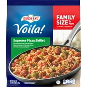 Birds Eye Voila! Family Size Supreme Pizza Skillet, Frozen Meal, 42 oz (Frozen)