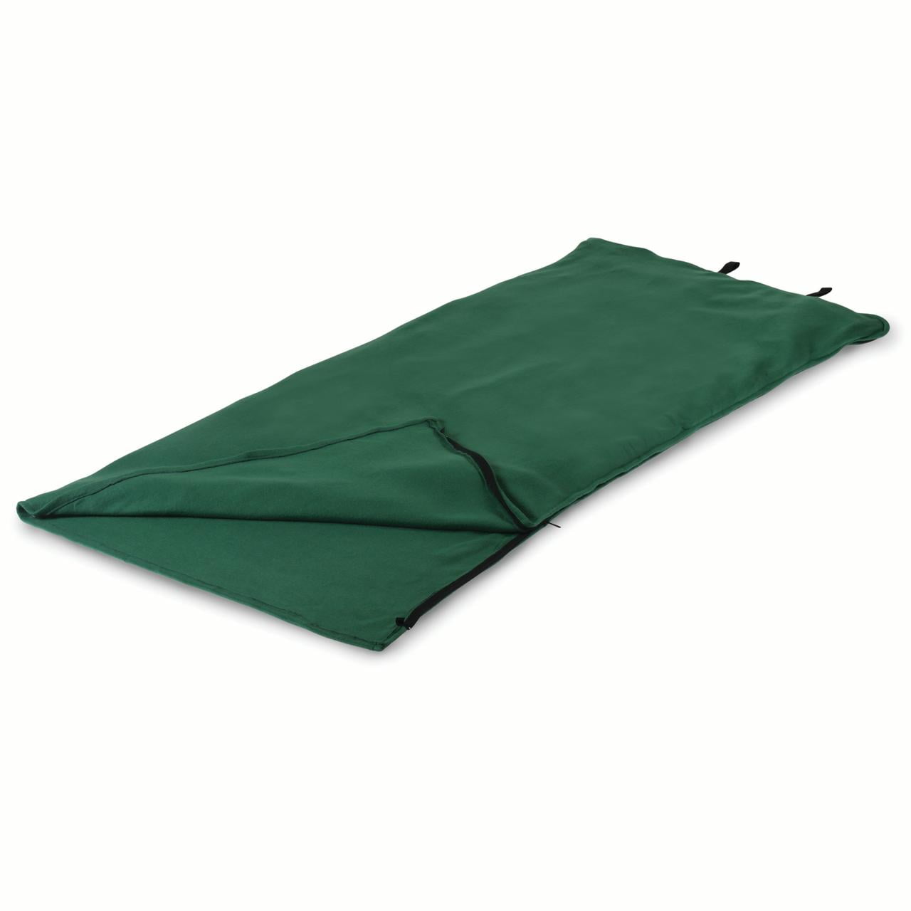 Stansport Rectangular Fleece Sleeping Bag Green