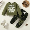thumbnail image 3 of CARETOO Toddler Boy Outfit Camouflage Boys Clothes Sets 2Pcs Infant Toddler Outfit Letter Casual Hoodie Cotton Fabric Pants Set 6M-5T, 3 of 6