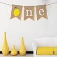 thumbnail image 3 of WHAMVOX  Decorative Latte Art Banners Summer Theme First Birthday Hanging Garland Baby, 3 of 8