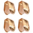 thumbnail image 1 of Miangastore Decorative Teeth Grill Caps Environment Friendly Copper 4Pcs 0.3x0.3in, 1 of 8