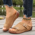 thumbnail image 6 of Willtoo Orthopedic Sandals for Women 2026 Comfortable Summer Wedges Wide Width Platform Sandal, 6 of 8