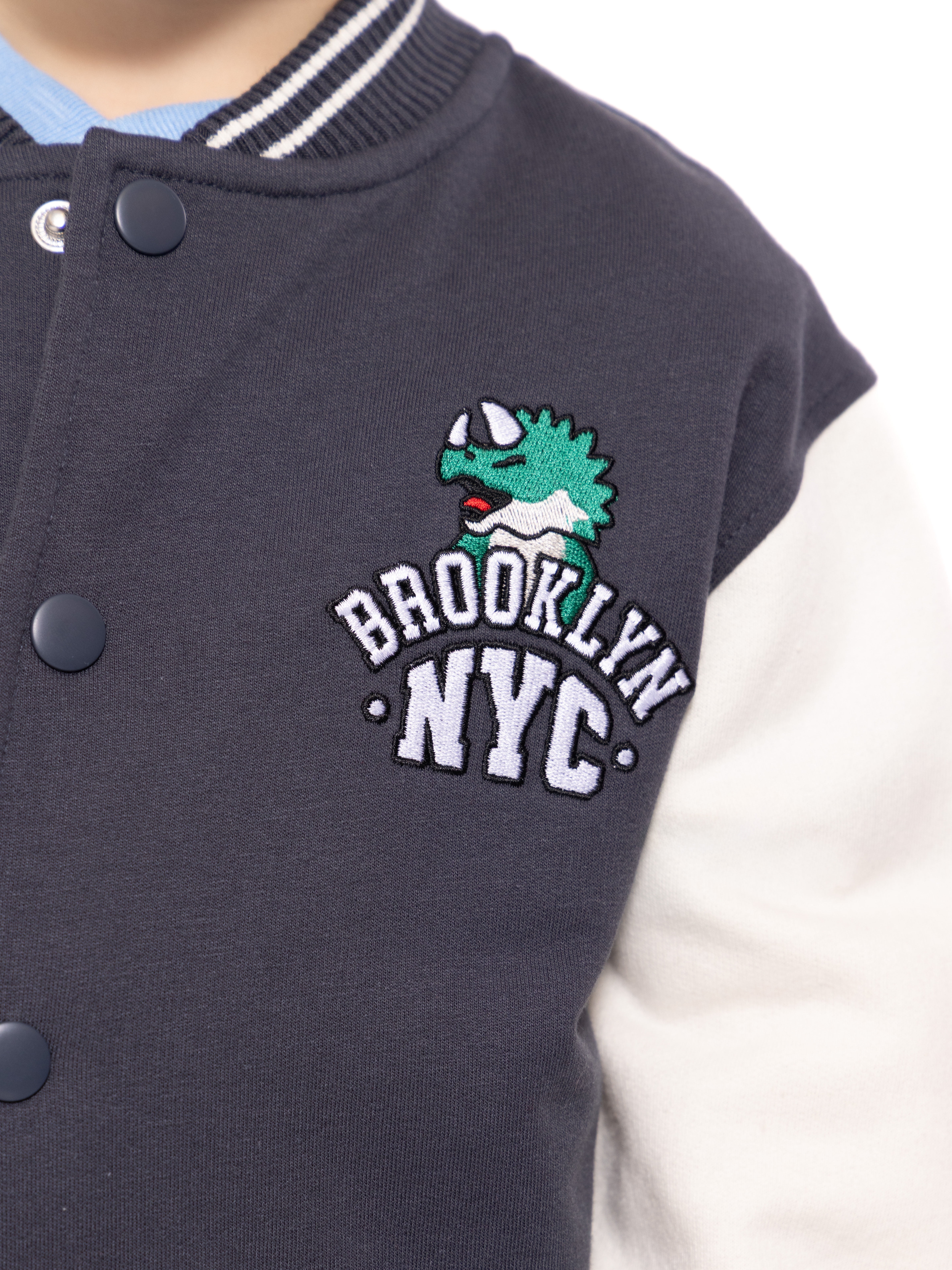 Wonder Nation Toddler Boys Varsity Bomber Jacket, Sizes 12M-5T