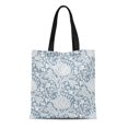 thumbnail image 1 of JSDART Canvas Bag Sac Fourre-Tout Réutilisable Sacs d'Épicerie Bleu Beau Floral Moderne pour la Conception Graphique Intérieure et Tapis en Mousseline Sac Fourre-Tout, 1 of 1