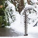 thumbnail image 5 of Fiudx Medidor de Nieve de 24 Pulgadas, Medidor de Nieve Decorativo, Diseño de Copo de Nieve Invernal y Motocicleta, Decoración de Jardín Exterior, Toque Festivo para El Patio, Material Metálico, Tama, 5 of 7