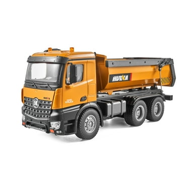 VEVOR 1:14 Scale RC Remote Control Dump Truck Toy - 10CH Construction Vehicle