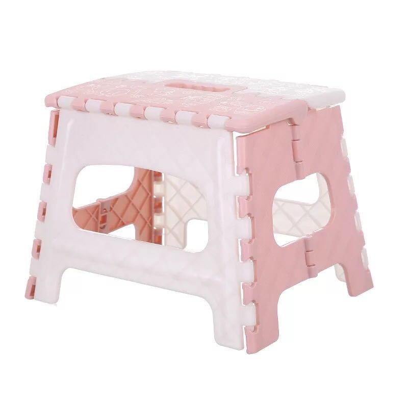 Multifunctional Folding Step Stool Portable Plastic Foldable Chair Store Flat Ou 