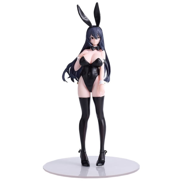 Zone. Toy Waifu estatuilla Hentai Anime Girl Sexy figura Black Bunny Girl Hentai Cast Off figura modelo coleccionable Anime Toy Gift Fivean unisex