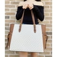 thumbnail image 5 of Michael Kors Women’s Saffiano Leather Drawstring Tote, Beige, 5 of 8