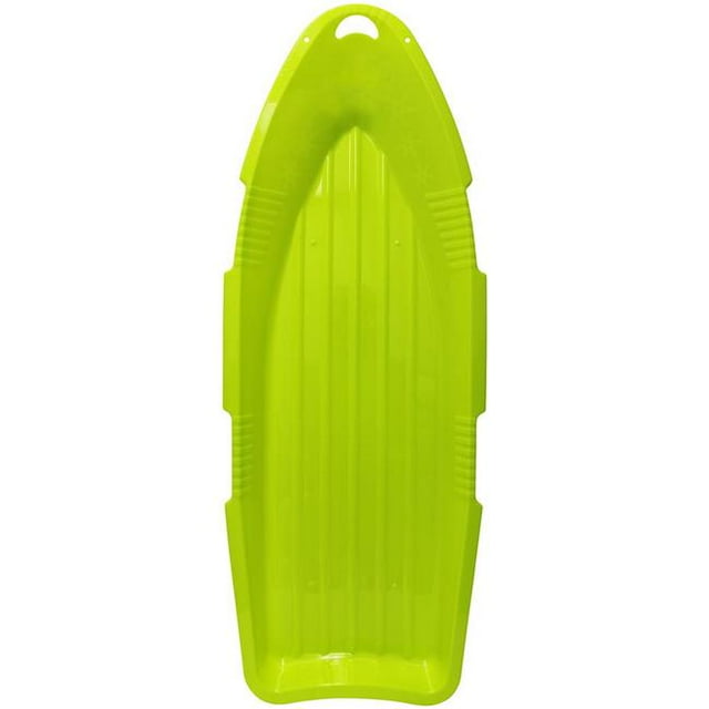 ESP 1056-1 48 Po. Day Glow Sno Cruiser Toggle à Deux Roues en Polyrésine Résistante, Fond Poli Diamant - Lime Néon