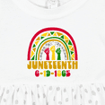 thumbnail image 4 of Inktastic Juneteenth 6-19-1865 Rainbow Girls Baby Dress, 4 of 5