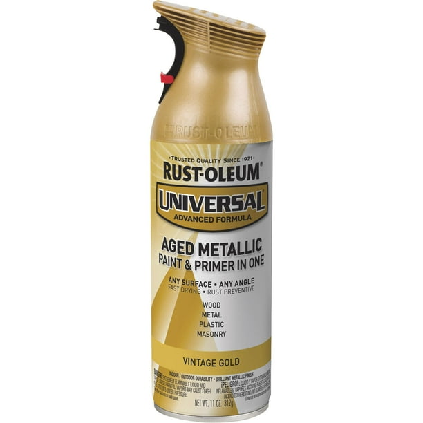 RustOleum Universal AllSurface Metallic Spray Paint & Primer In One