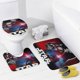 thumbnail image 4 of La guerra de las galaxias-theme 4-Piece Shower Curtain Set with Rugs, Waterproof Bathroom Decor Set Includes Bath Mat, U-Shaped Rug, Toilet Lid Cover and Curtain with Hooks, 4 of 6