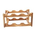 thumbnail image 4 of KALLORY Countertop Bottle Rack For Wine Lovers 1Pack 11.8X7.7X7.1in, 4 of 8